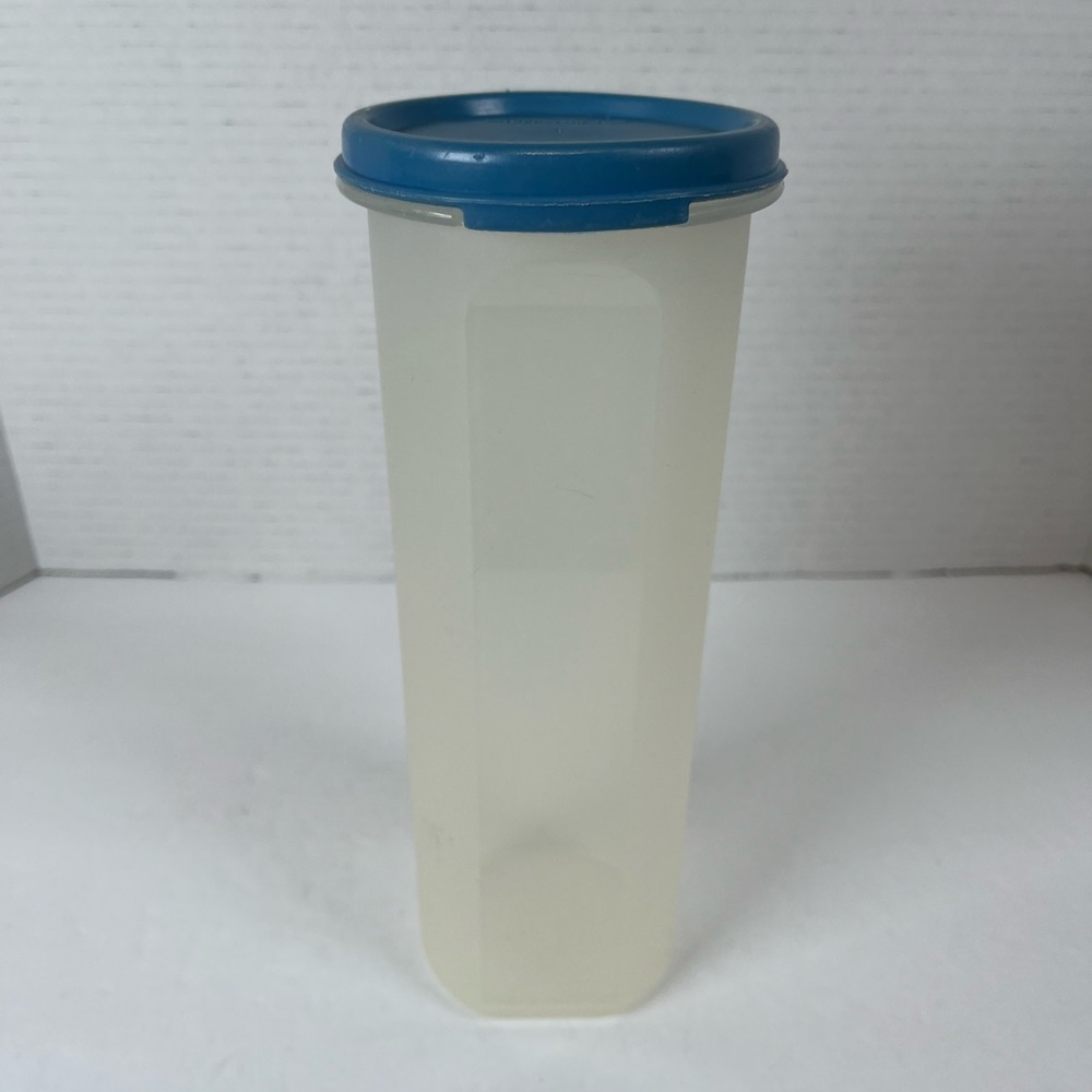 Tupperware Spaghetti Keeper Modular Mates Blue Seal No Insert Vintage      KT126